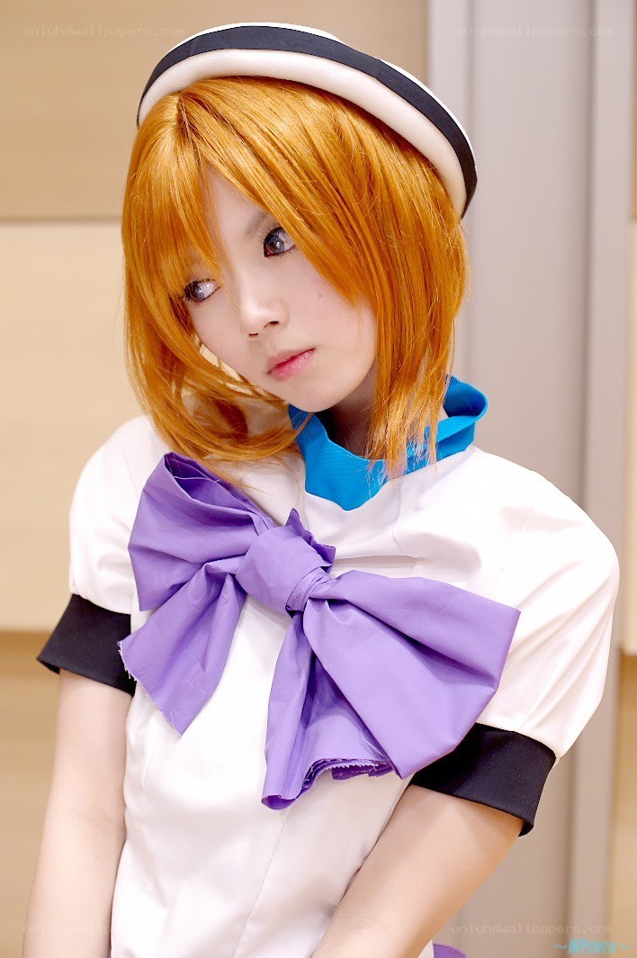 cosplayer in sailor outfit