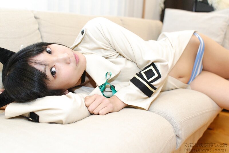 cosplayer on a couch