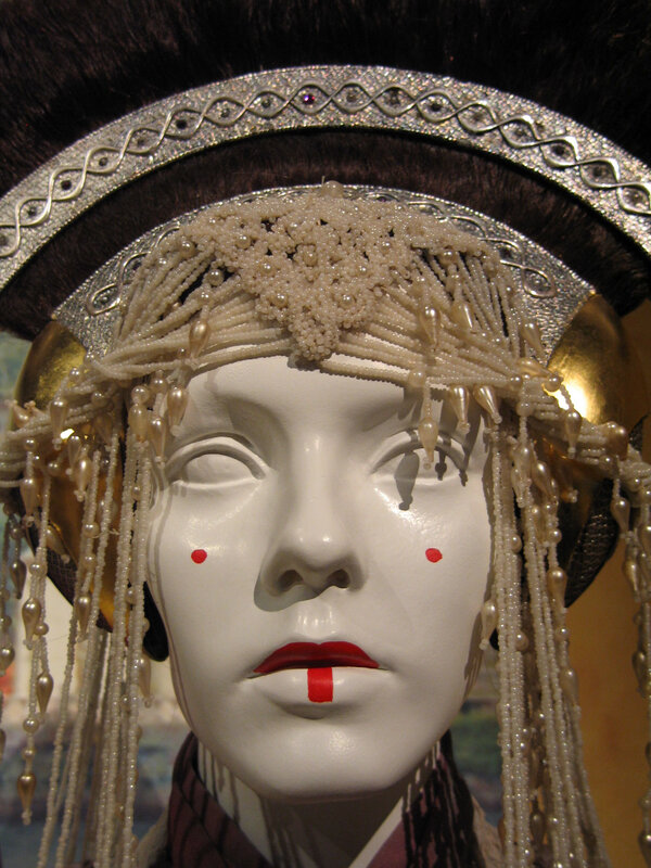 costume headpiece display