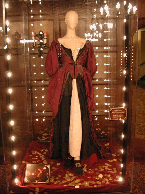 costume in display case