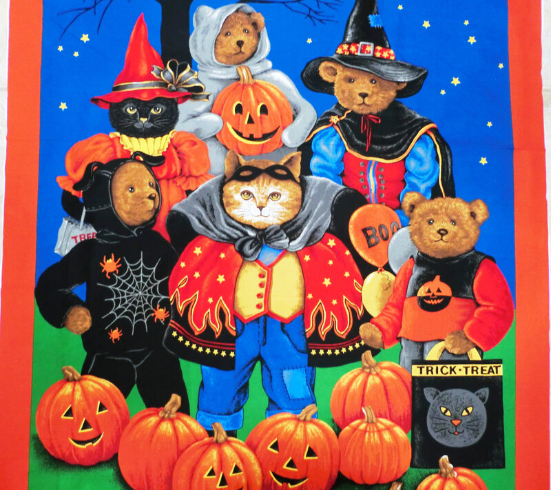 Costumed Bears and Cats