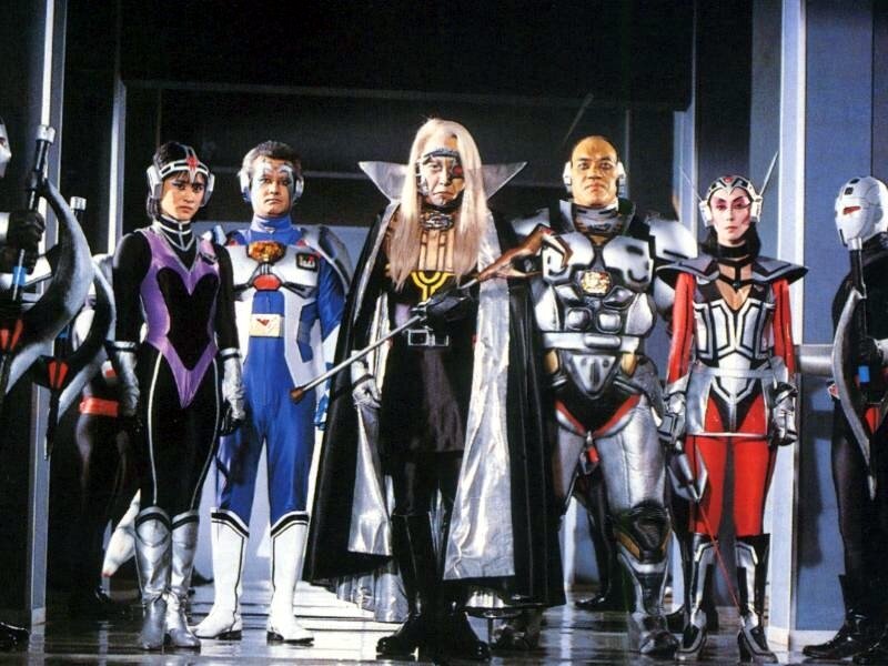 Costumed Characters in a Group