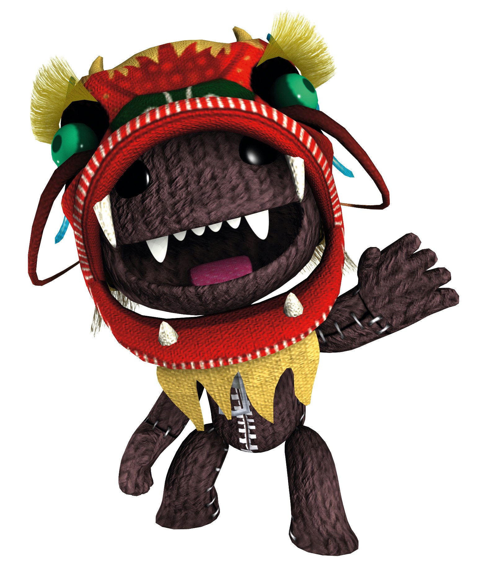 costumed little monster character