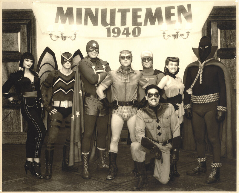 Costumed Performers Posing