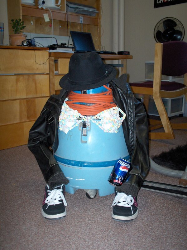 costumed vacuum cleaner