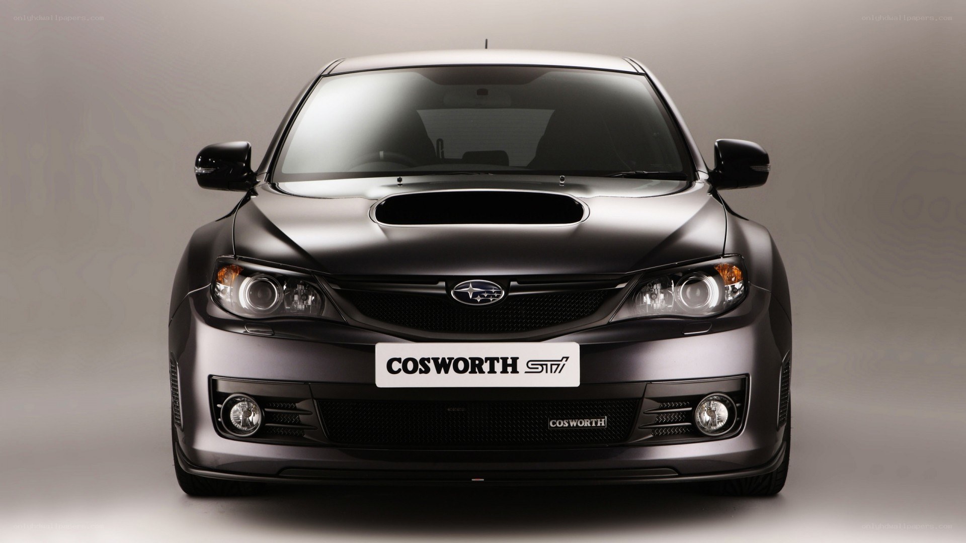 Cosworth STI car front view