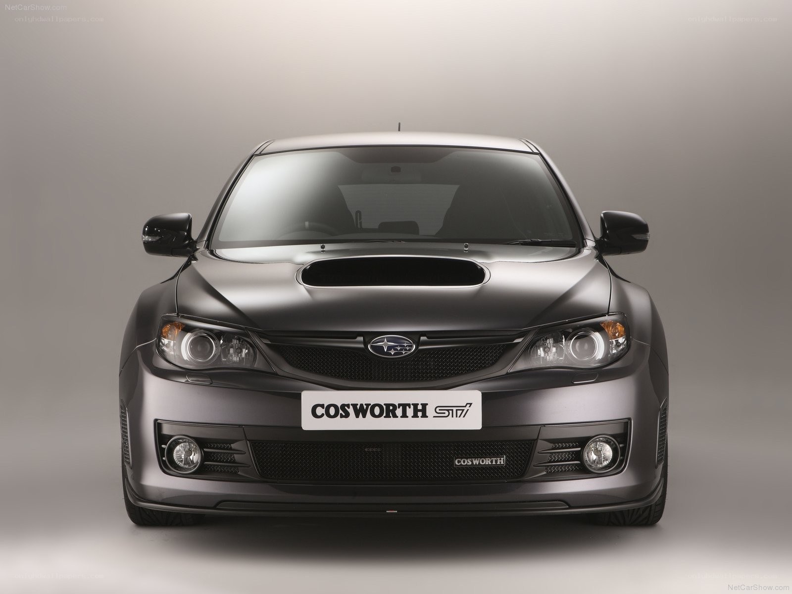 Cosworth STI car front view