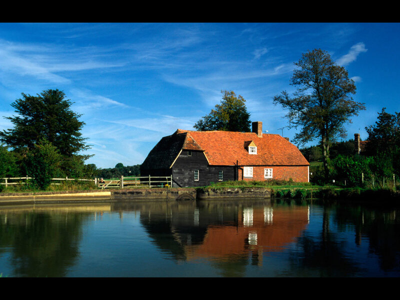 Cottage by a canal