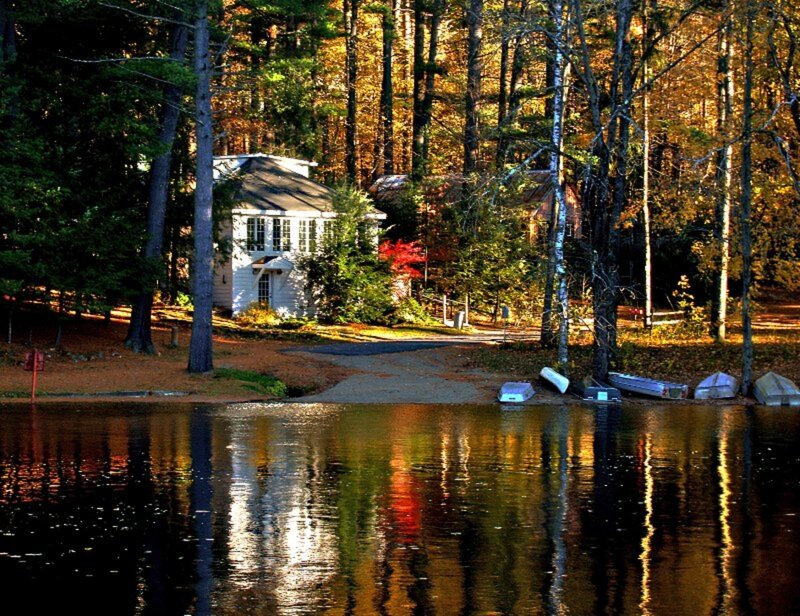Cottage by Lake