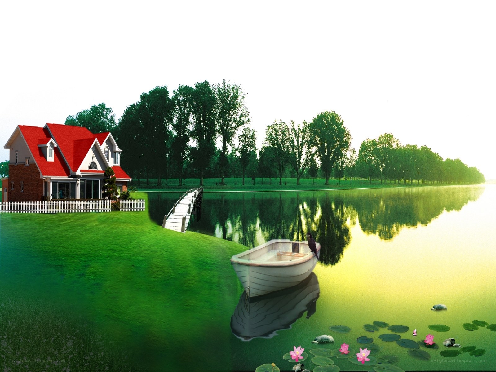 Cottage by the lake