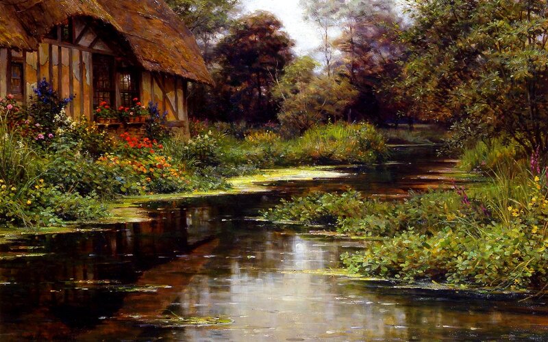 Cottage by the river
