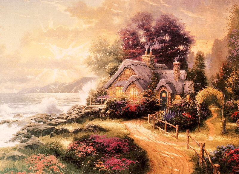 Cottage by the Sea — Golden