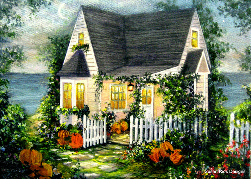 Cottage by the Water — Green