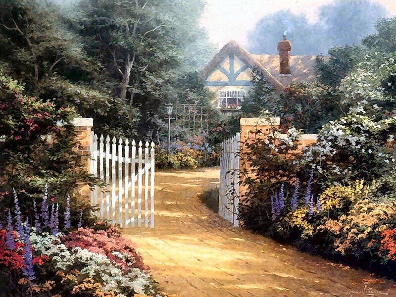 Cottage Garden Path