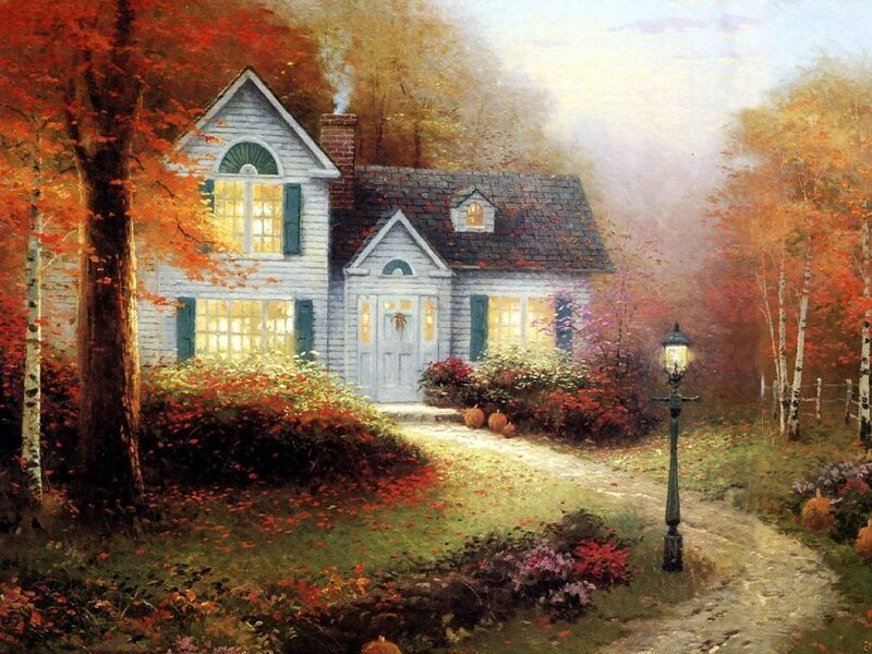 Cottage in Autumn