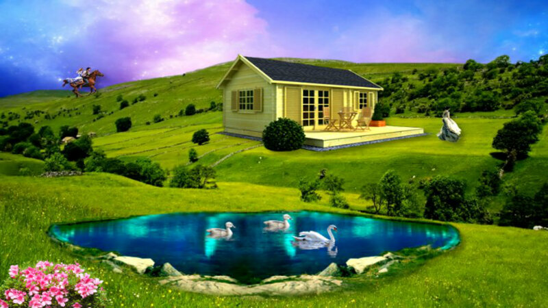 Cottage in Green Valley
