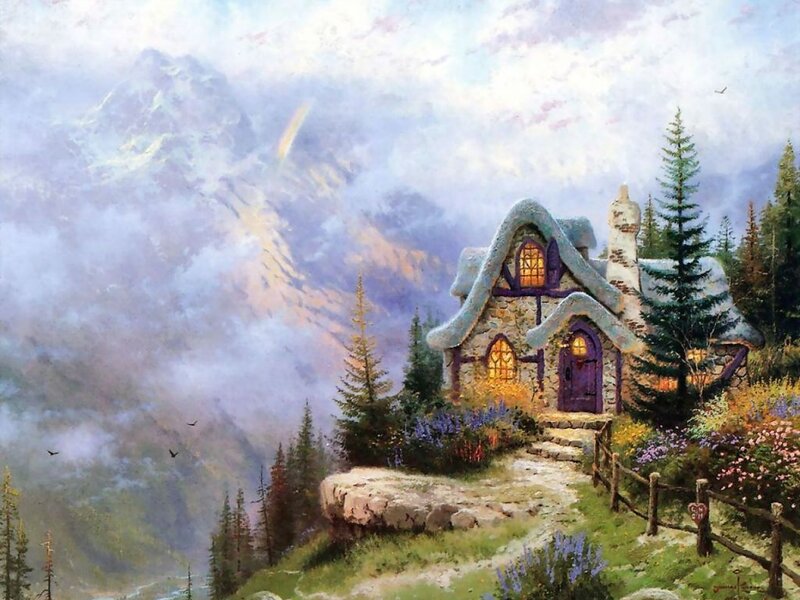 Cottage in Mountain Valley