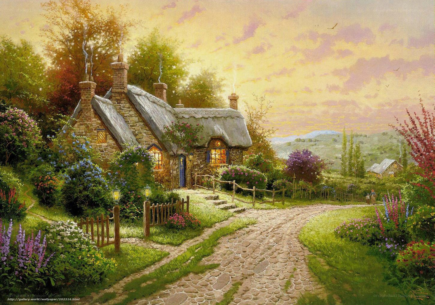 Cottage in the countryside