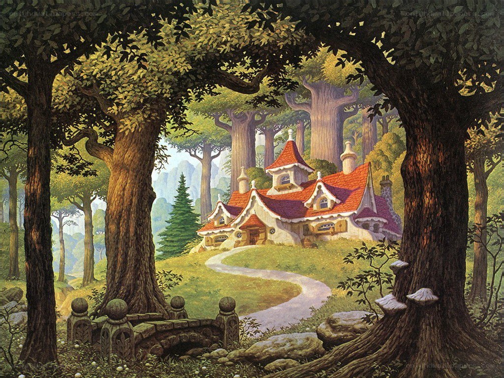 Cottage in the Enchanted Forest