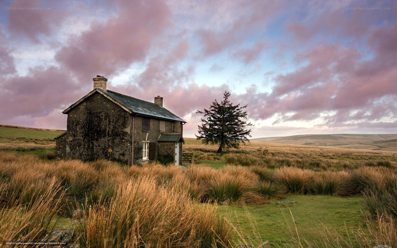 Cottage in the moorland