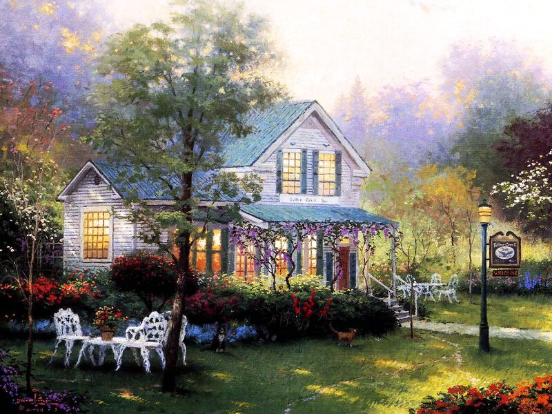 Cottage Inn at Dusk