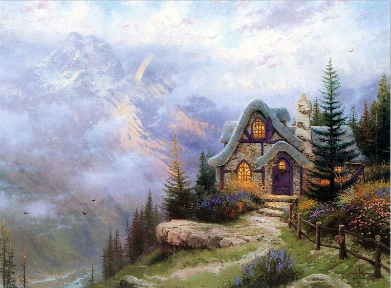 Cottage on a Mountain