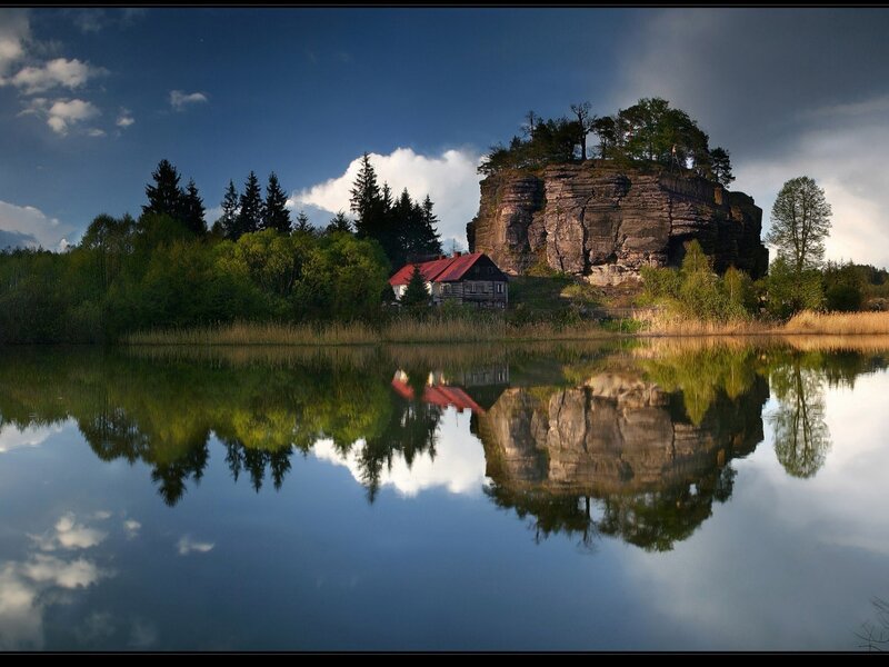 Cottage on a Rock
