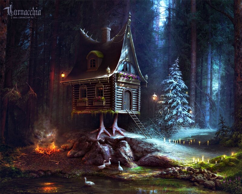 Cottage on Chicken Legs
