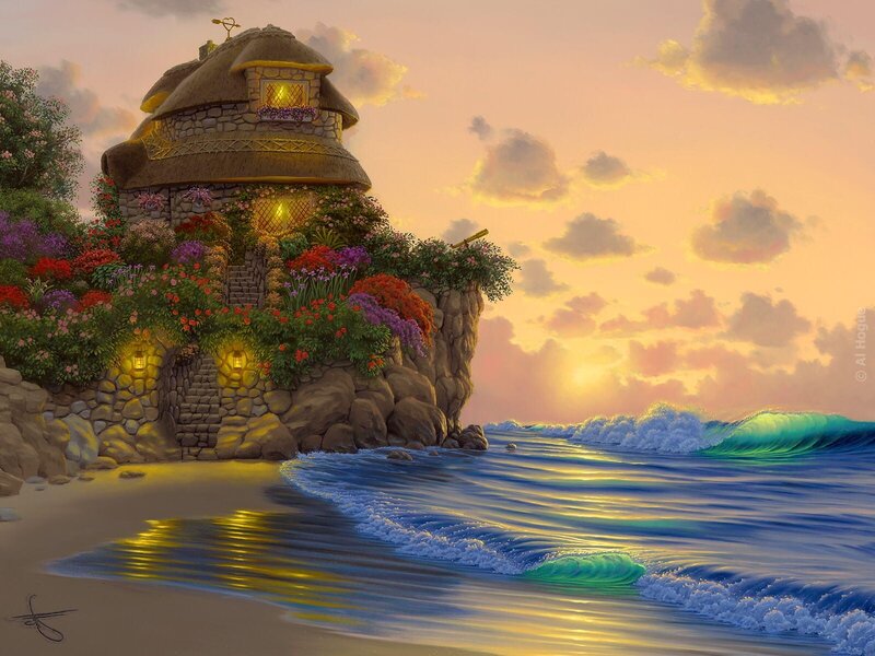Cottage on Cliff