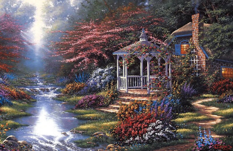 Cottage with Gazebo