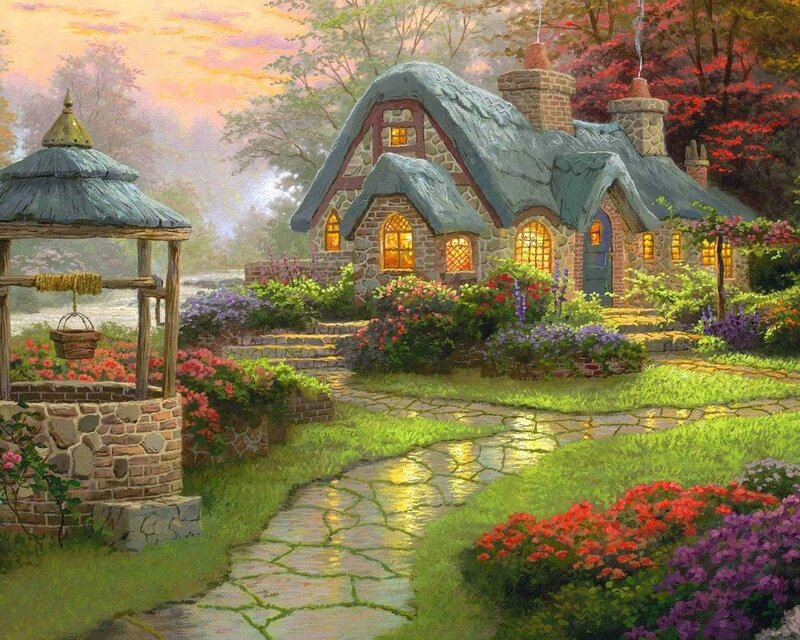 Cottage with Well