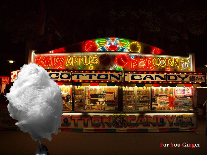 Cotton Candy at Night
