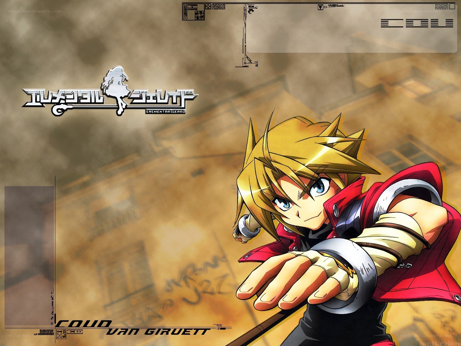 Coud Van Giruett character art