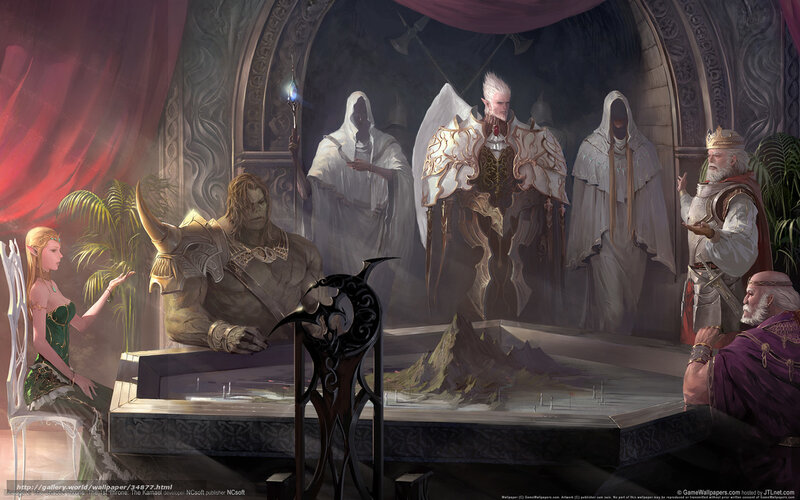 Council of Elders in a Fantasy Realm