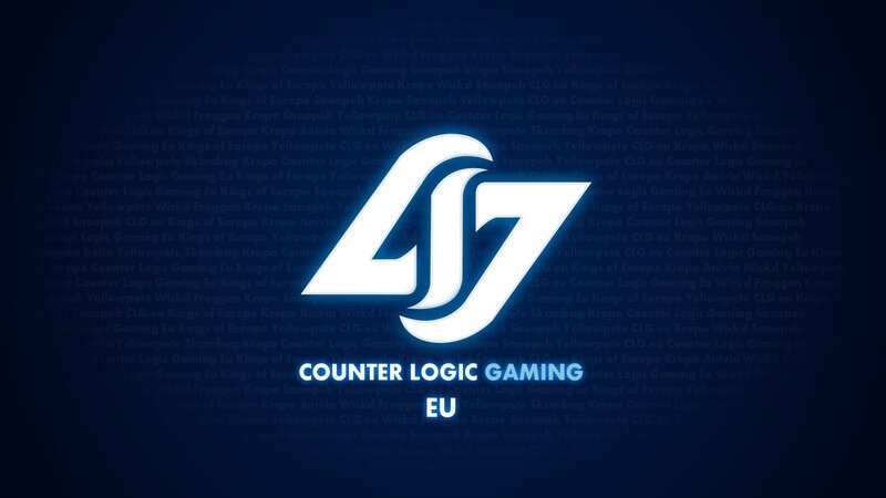 Counter Logic Gaming Logo — Blue