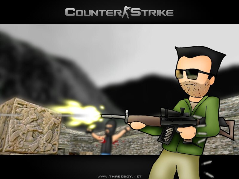 Counter-Strike cartoon action