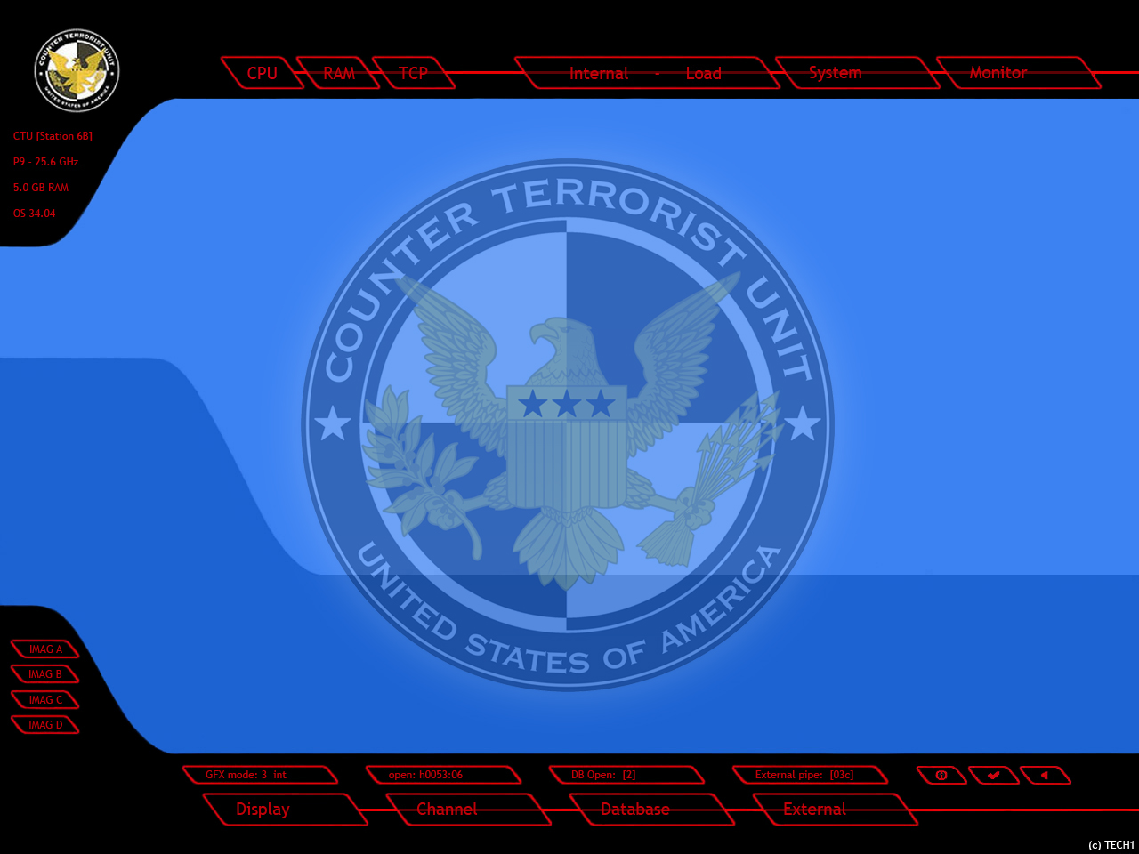 Counter Terrorist Unit interface