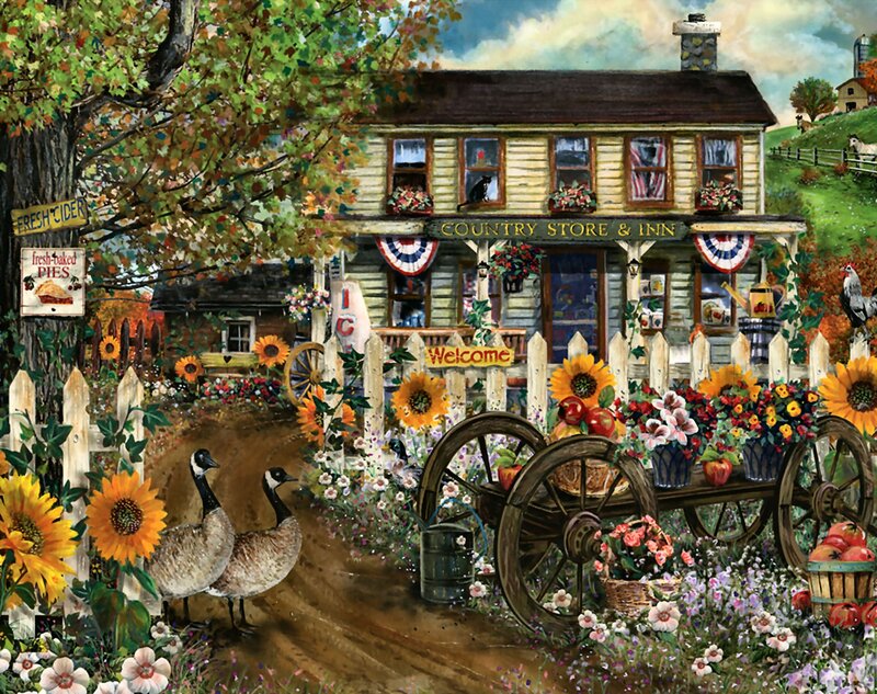 Country Store and Geese