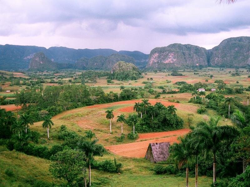 Countryside with Karst Mountains