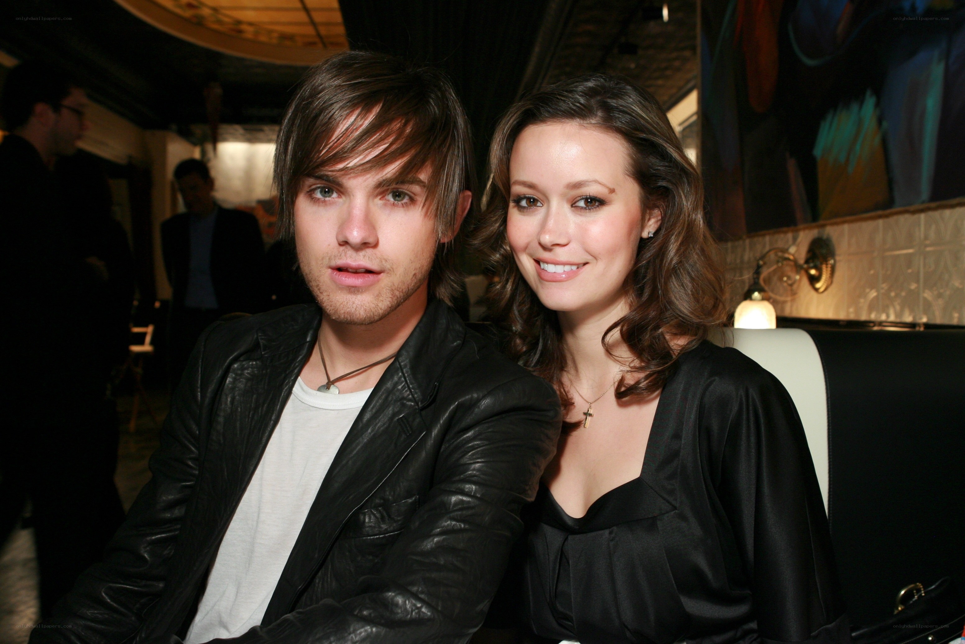 Couple at a social event