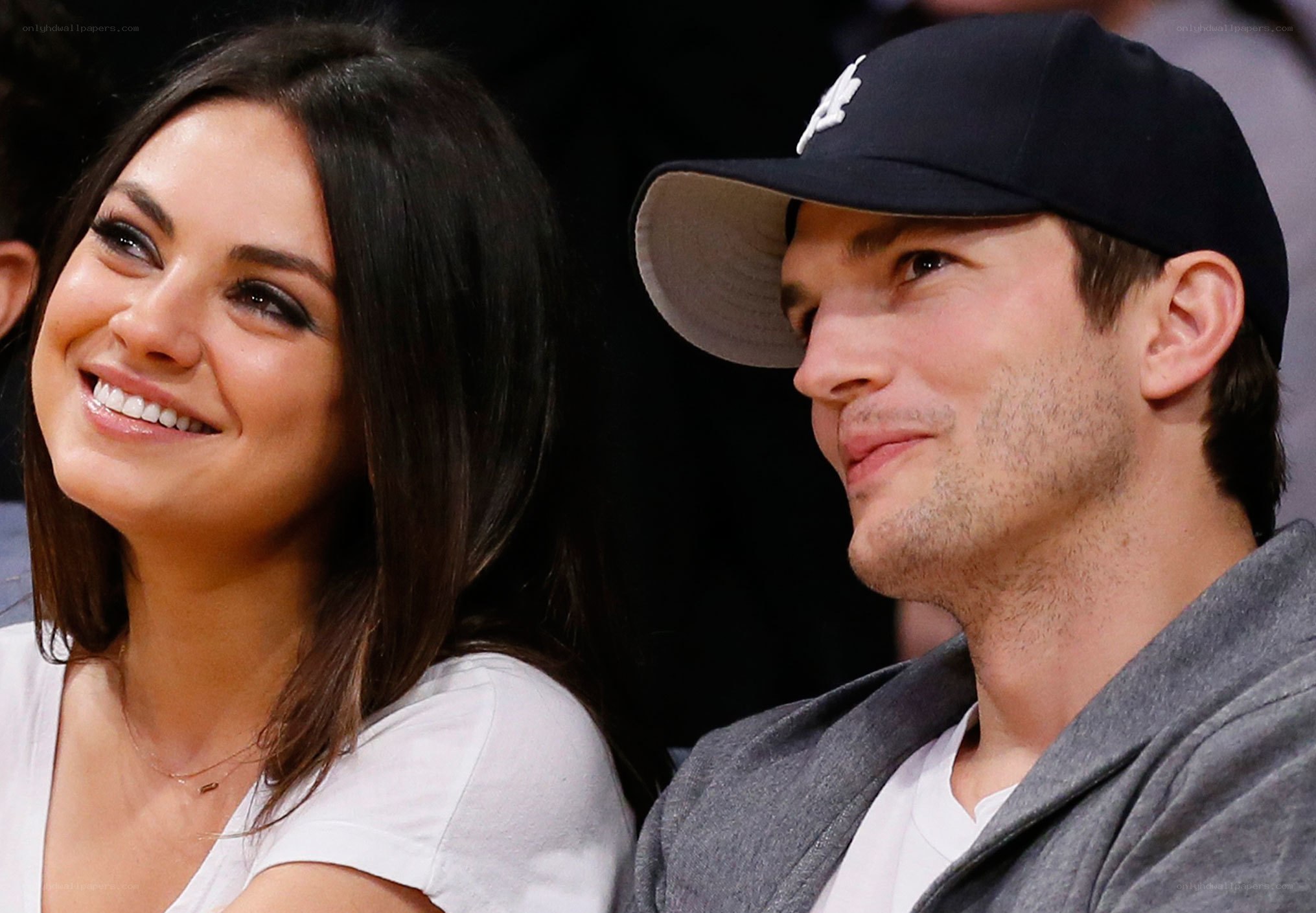 couple at a sporting event
