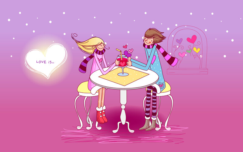 Couple at a Table
