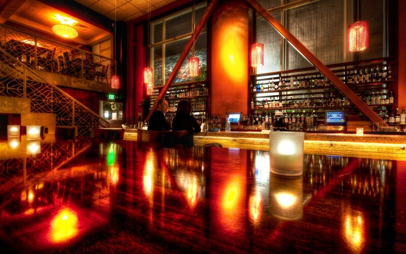 Couple at Bar Counter