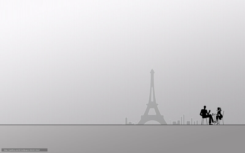 Couple at Eiffel Tower