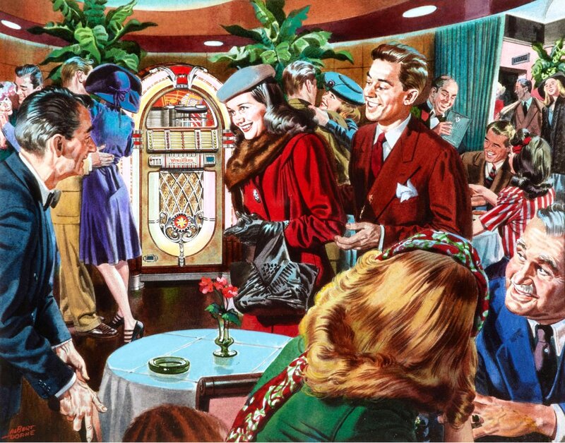Couple at Jukebox