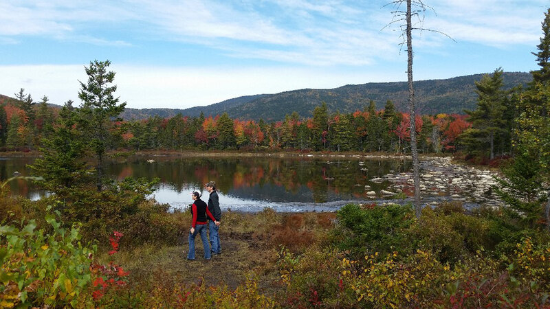 Couple at Lake Edge