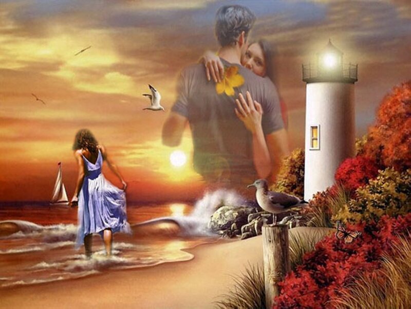 Couple at Lighthouse