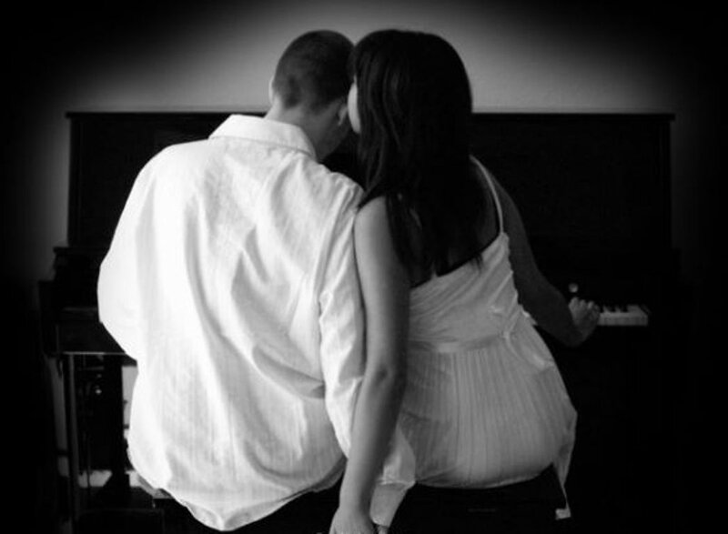 Couple at Piano