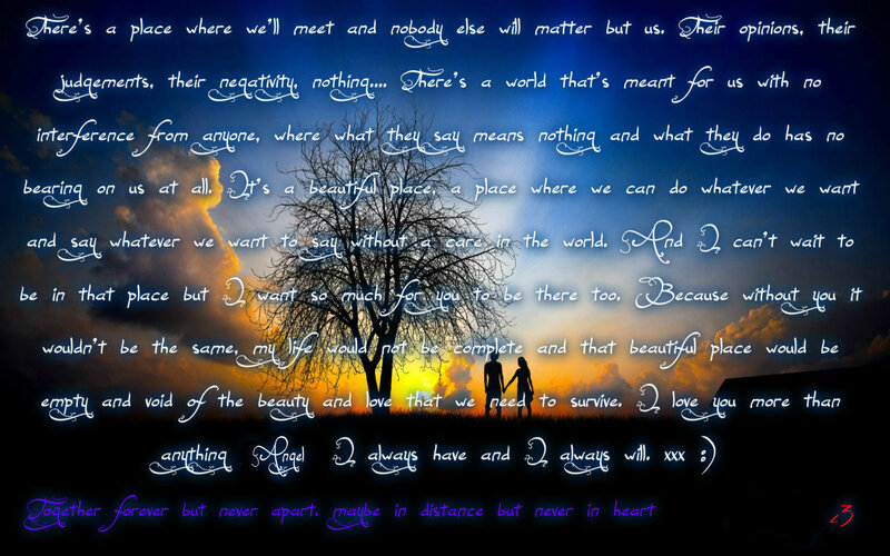 Couple at Sunset — Blue, Romantic