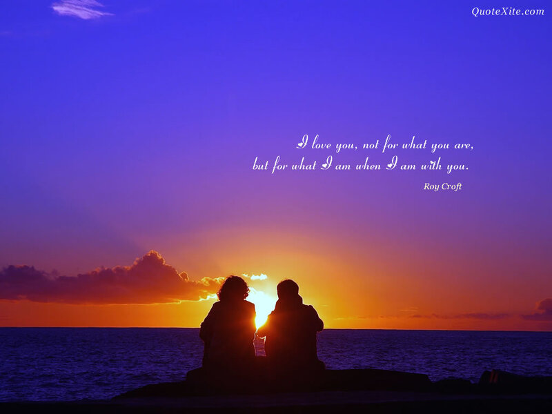 Couple at sunset